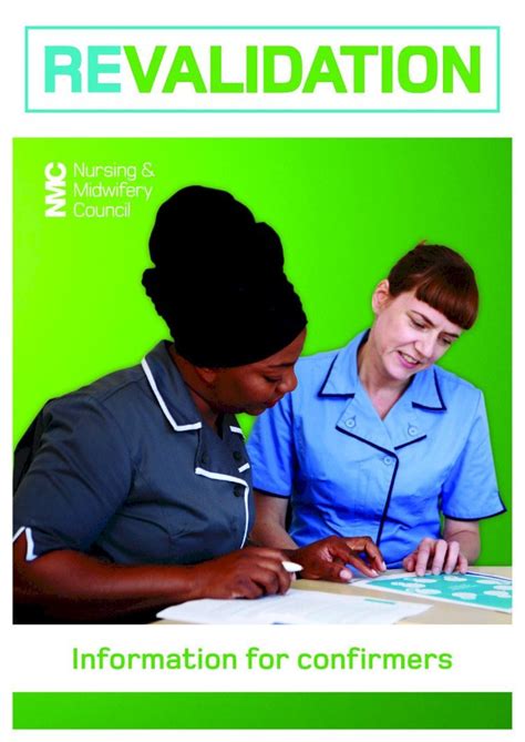 nmc revalidation information for confirmers.